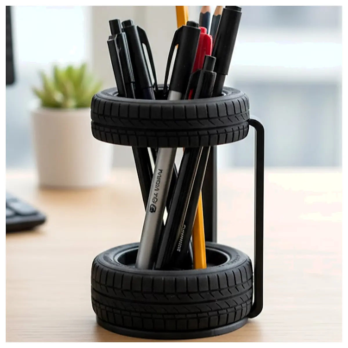 Dual Tire Pen Tool Holder Tire Repair Tool Organizer Auto Parts Accessories Multi Tool