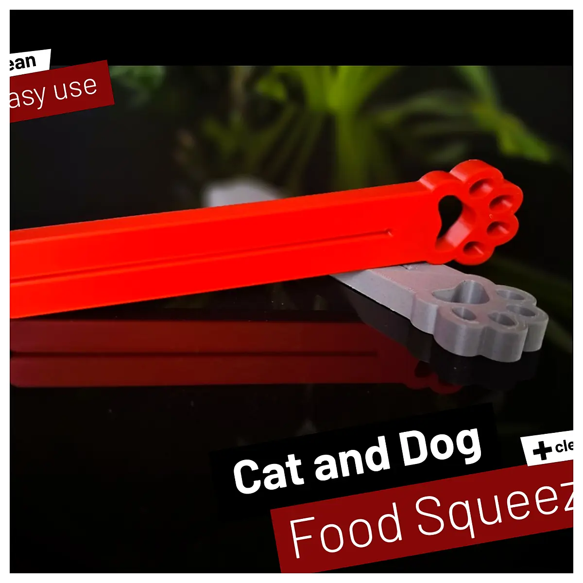 Pet Food Squeezer Cat Dog Food Pouch Opener Easy Fast Convenient Pet Accessories