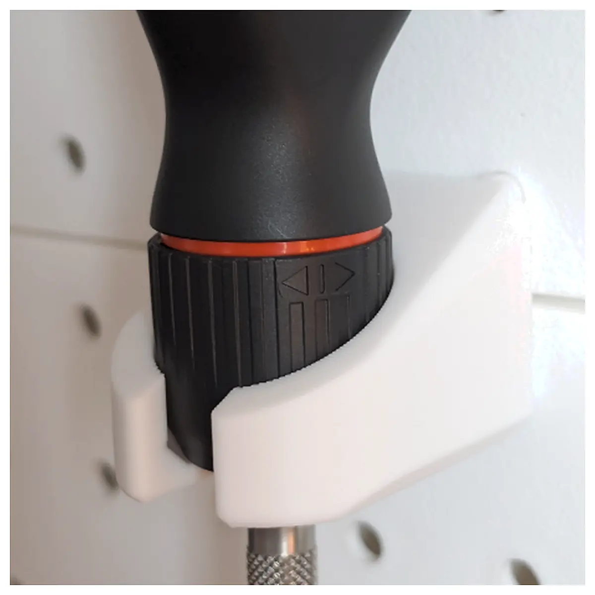 Screwdriver Holder Pegboard Organizer Magnetic Tool Storage Wall Mount Repair Parts Universal Accessory