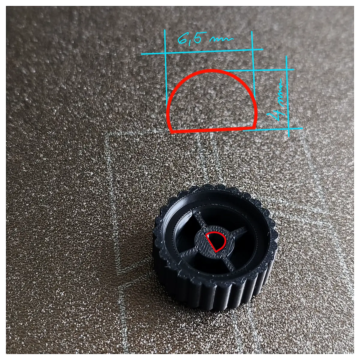 Master DF20P Replacement Knob Dial Parts Repair Accessories Replacement