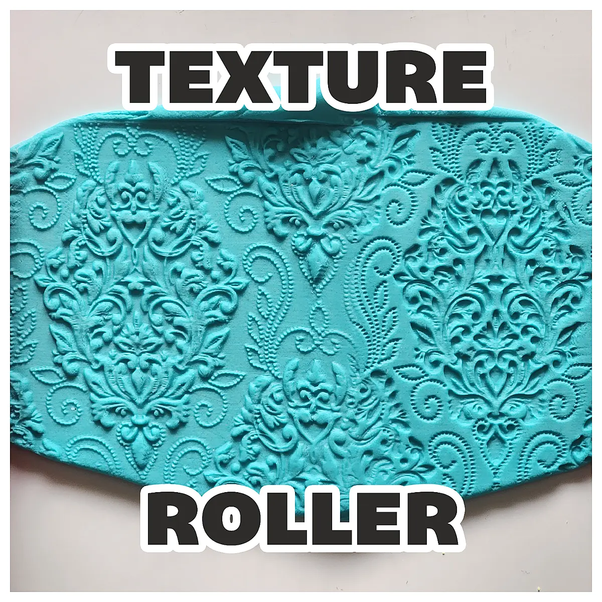 Roller V234 Ornate Baroque Roller Tool Hand Massage Skin Care Rollers Smoothing Tool