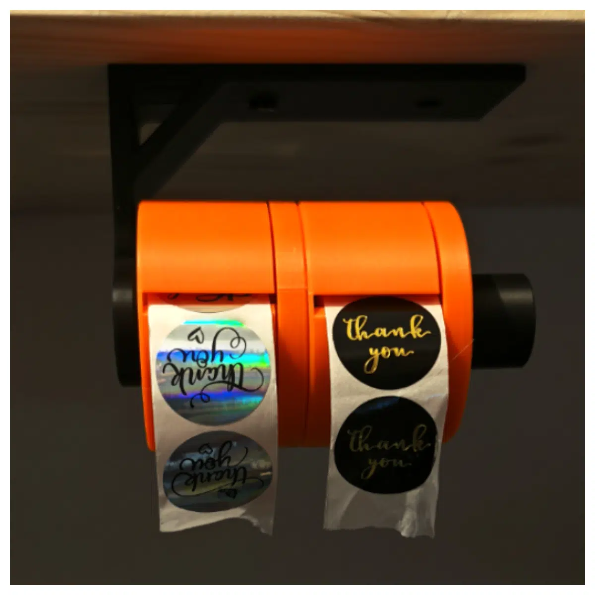 Tape Roll Holder 2 Rolls Adhesive Dispenser Storage Case Transport Organizer Parts Accessories