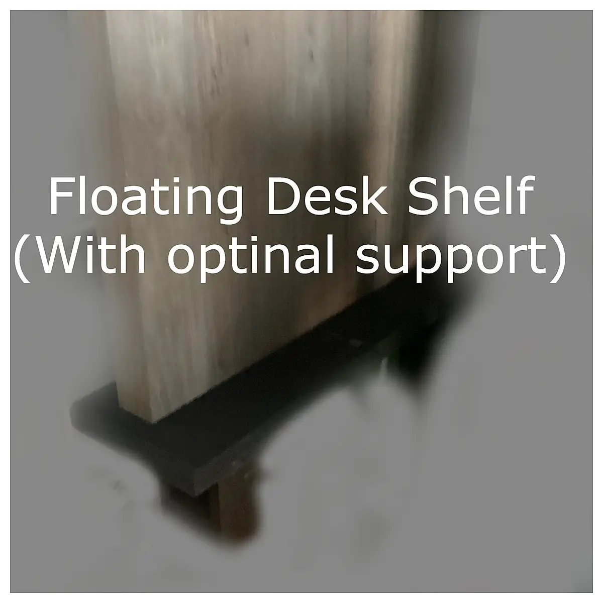 Floating Desk Shelf Wall Mounted Shelves Storage Display Unit Modern Minimalist Adjustable Floating Shelves
