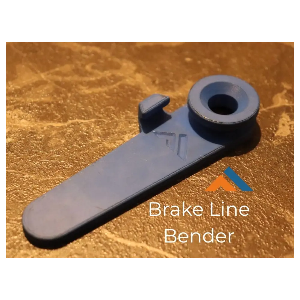 Universal Brake Line Bender Parts Repair Tools Flexible Hose Cutter Tool Multi Function Bending Tool Brake Line Forming