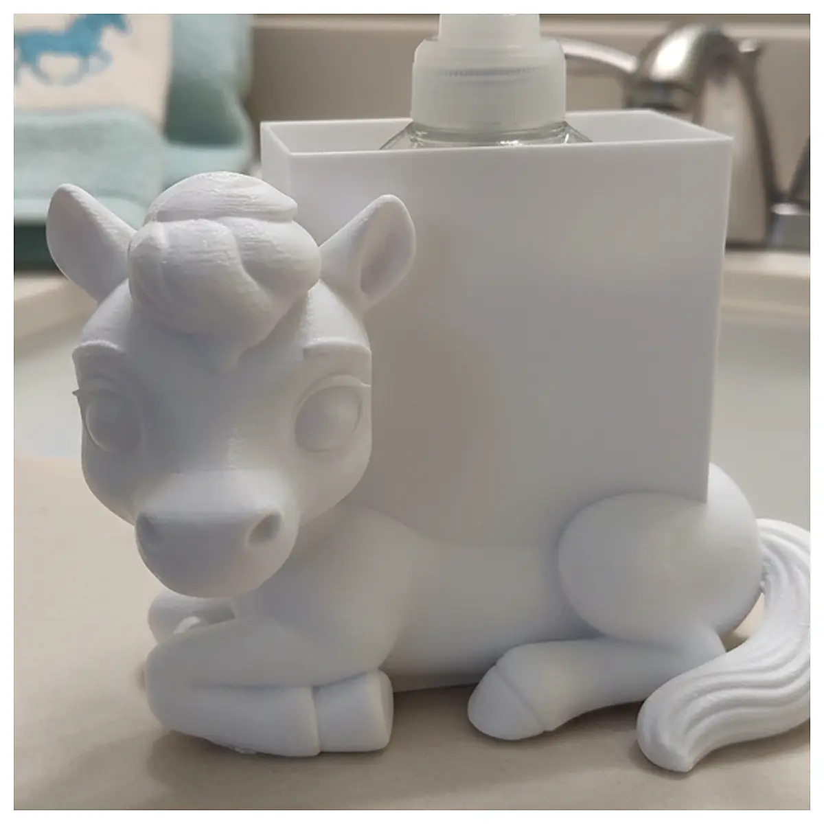 Cute Horse Soft Soap BBW Cover Soft Toy Parts Replacement Accessories Repair
