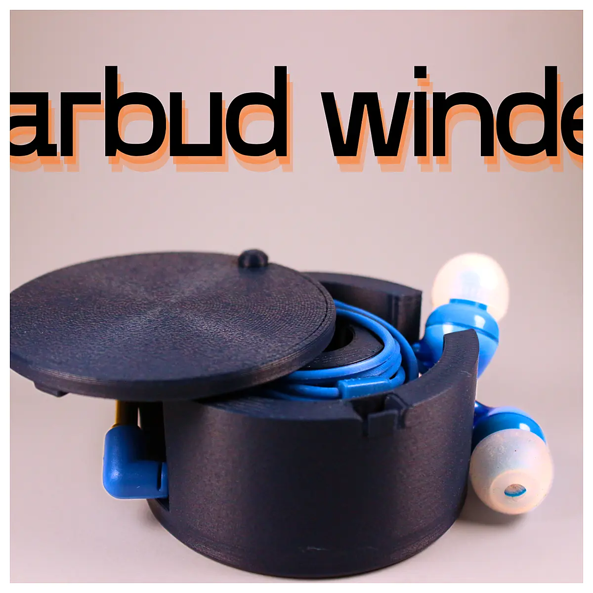 Earbud Cord Winder Case Organizer Cable Wrap Protective Accessories Automatic Cord Reels Storage Solution