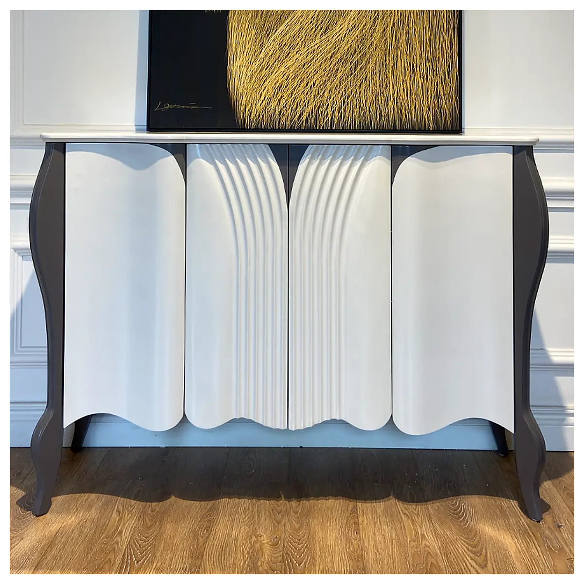 Versatile Cabinet Sideboard Entryway Furniture Storage Unit Shelf Display Repair Parts Maintenance