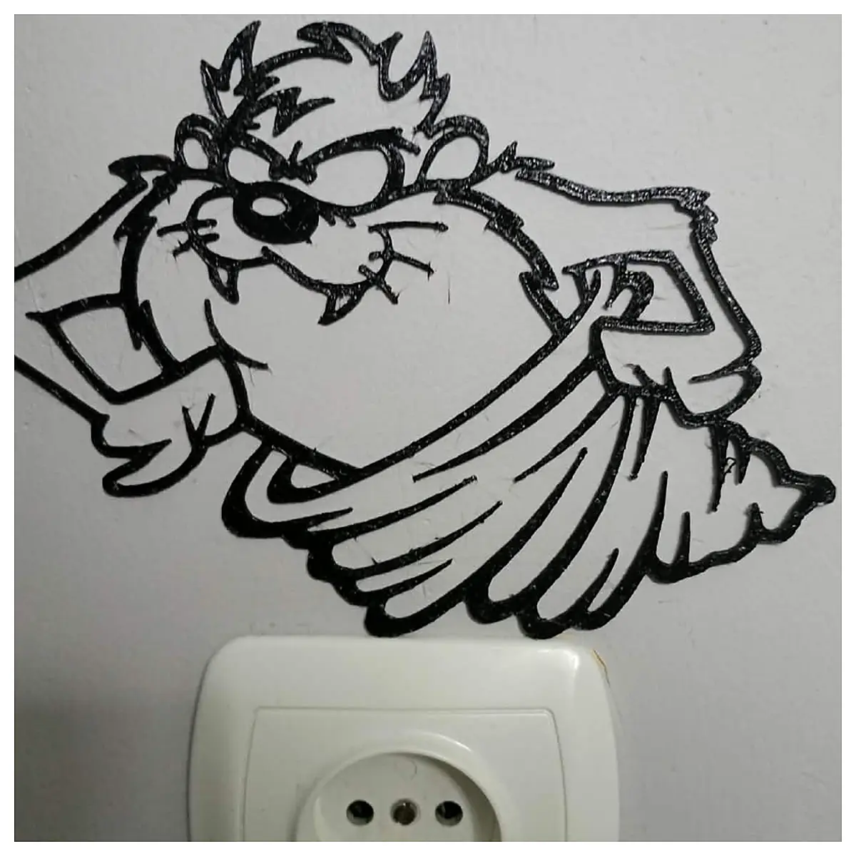 Tasmanian Taz Wall Decor Wall Art Wall Panels Versatile Wall Decor Wall Accessories Repair Parts