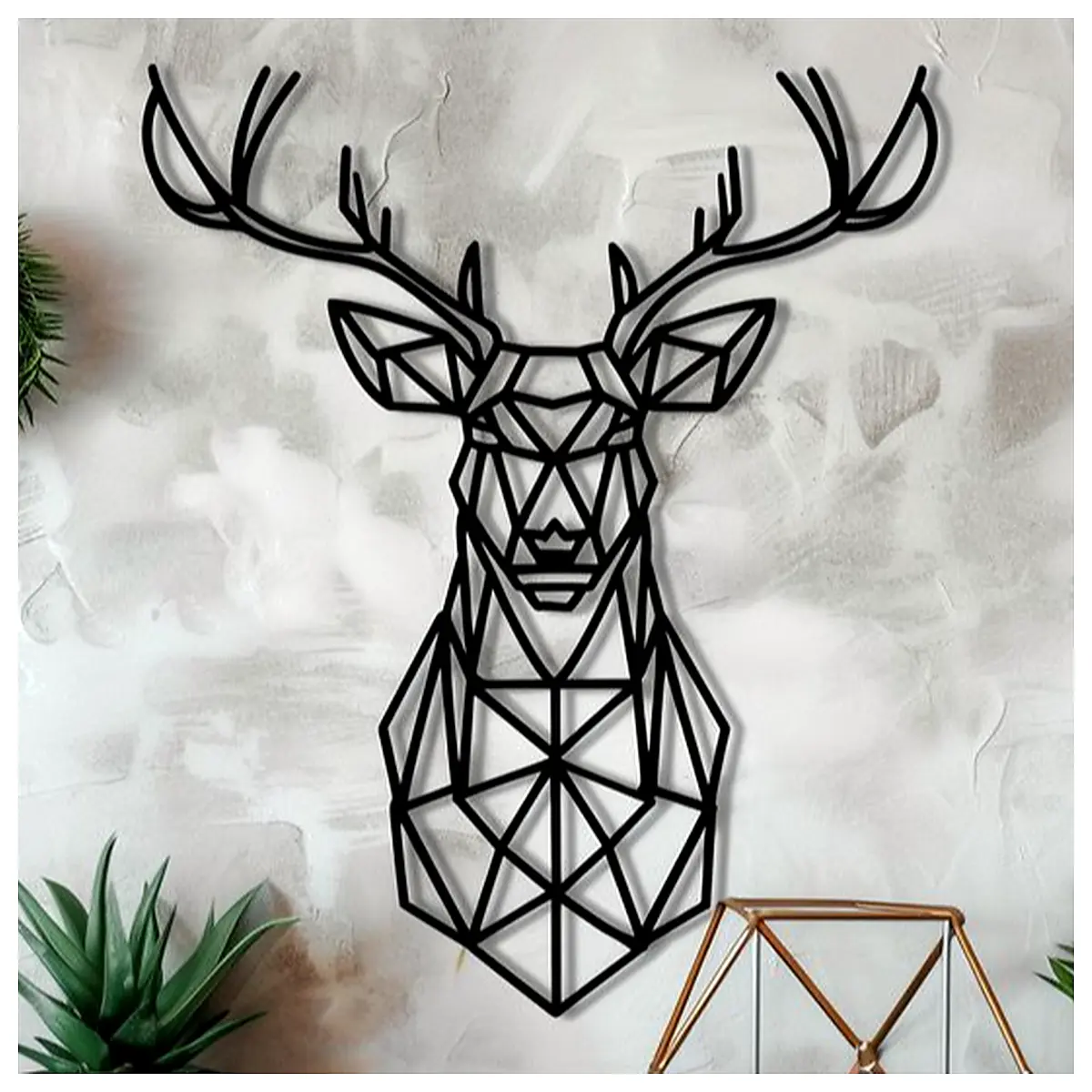 Low Poly Deer Model 3D Animal Rendering Printable Game Assets Animation Props