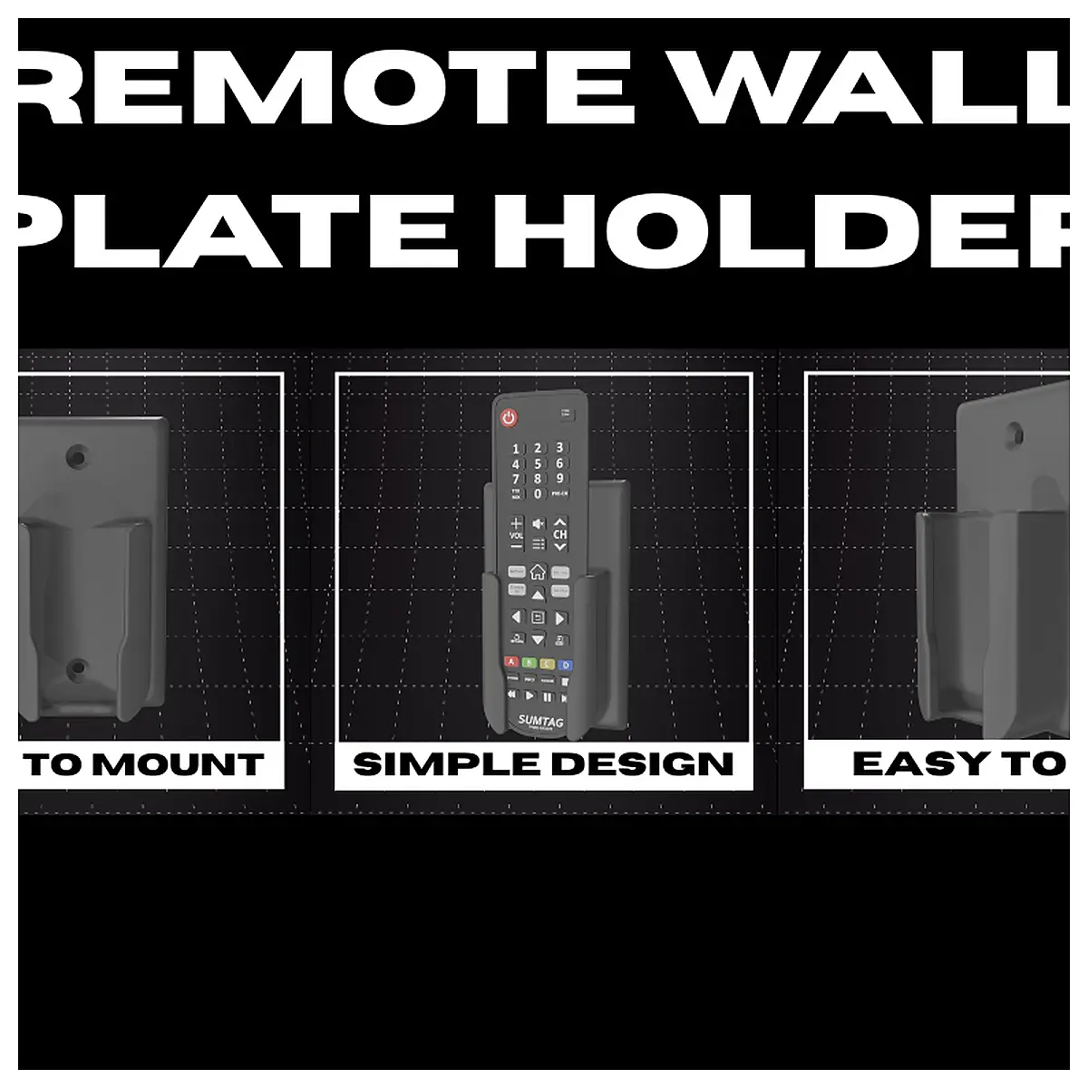 Wall Plate Holder Mounting Bracket Universal Device Holder Cable Management Wall Plate Accessories Installation