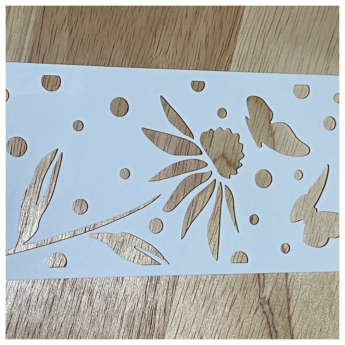 Flower Stencil Template Wall Decor Stencils DIY Art Floral Stencils Stencils Decorative Stencils