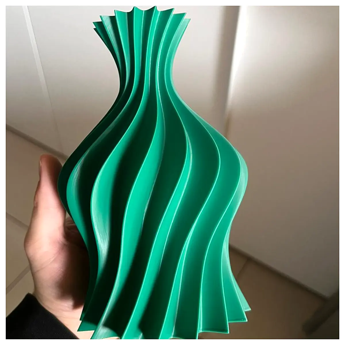 Spiral Vase Decor Home Decorative Art Piece Parts Repair Maintenance