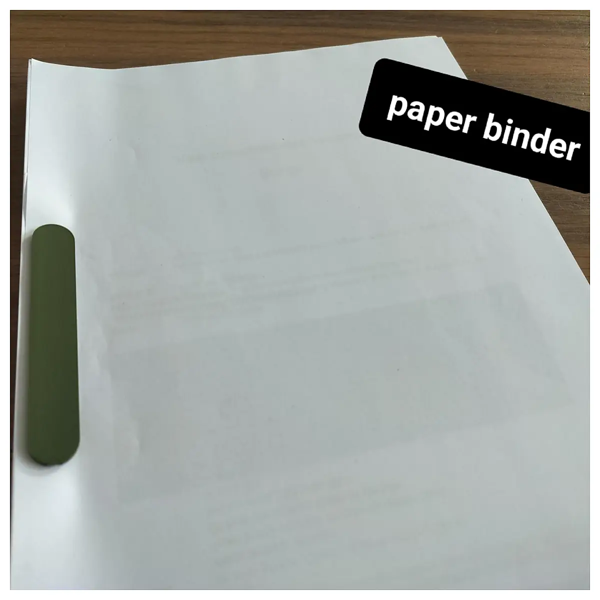 Paper Binder Organizer File Folder Document Management Office Supplies Universal Binding System Accessories