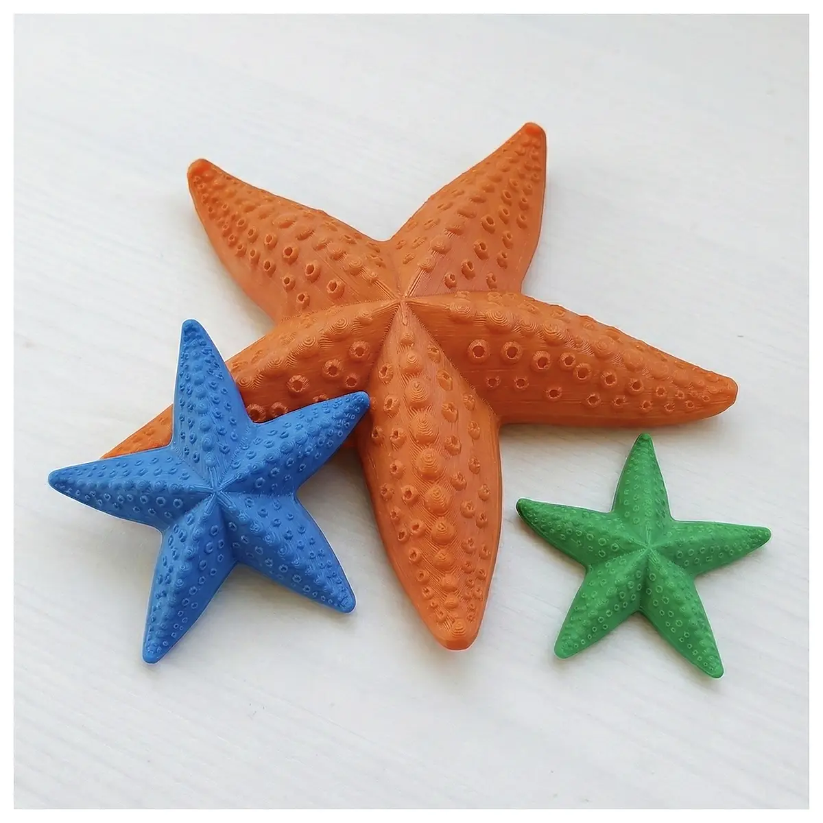 Realistic Sea Star Model Decorative Ocean Craft Star Toy Collection Star Accessories Decoration