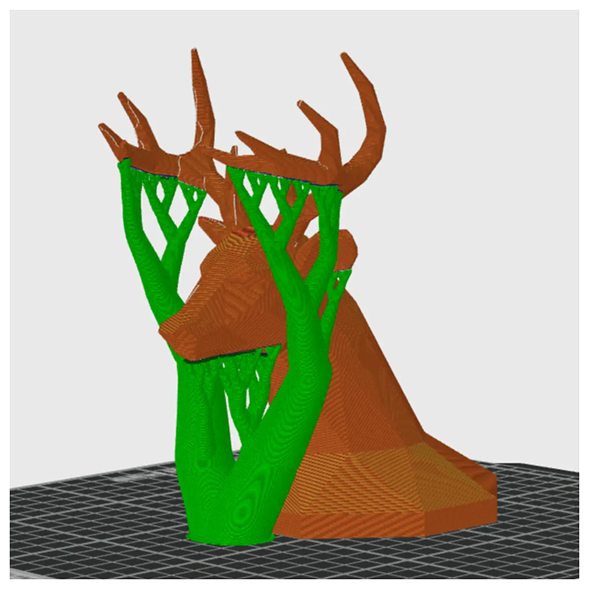 Low Poly Deer Stand Jewelry Organizer Display Shelf Decorative Storage Unit Toy Organizer Parts