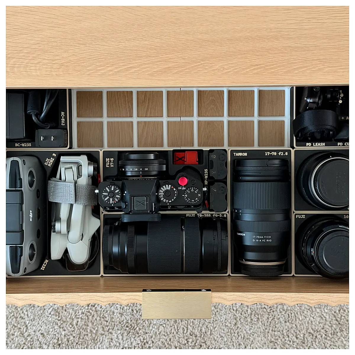 Photography Storage System Camera Gear Organization Bins Photo Accessories Photo Storage Solutions