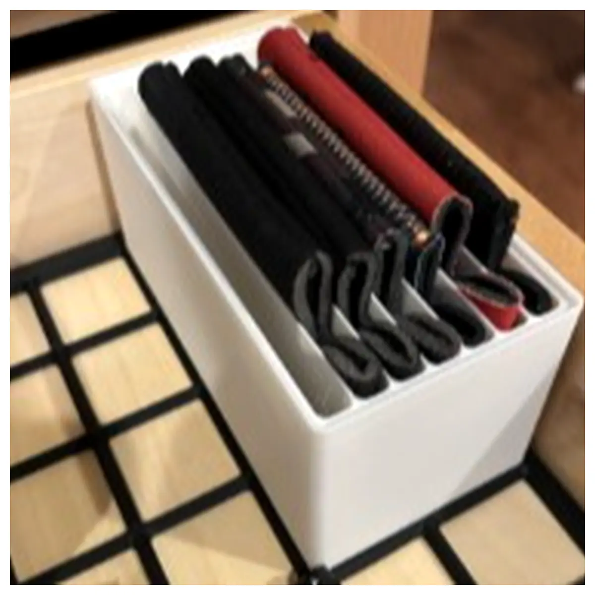7 Slot Koozie Gridfinity Organizer Parts Repair Storage Container Organizer Tools