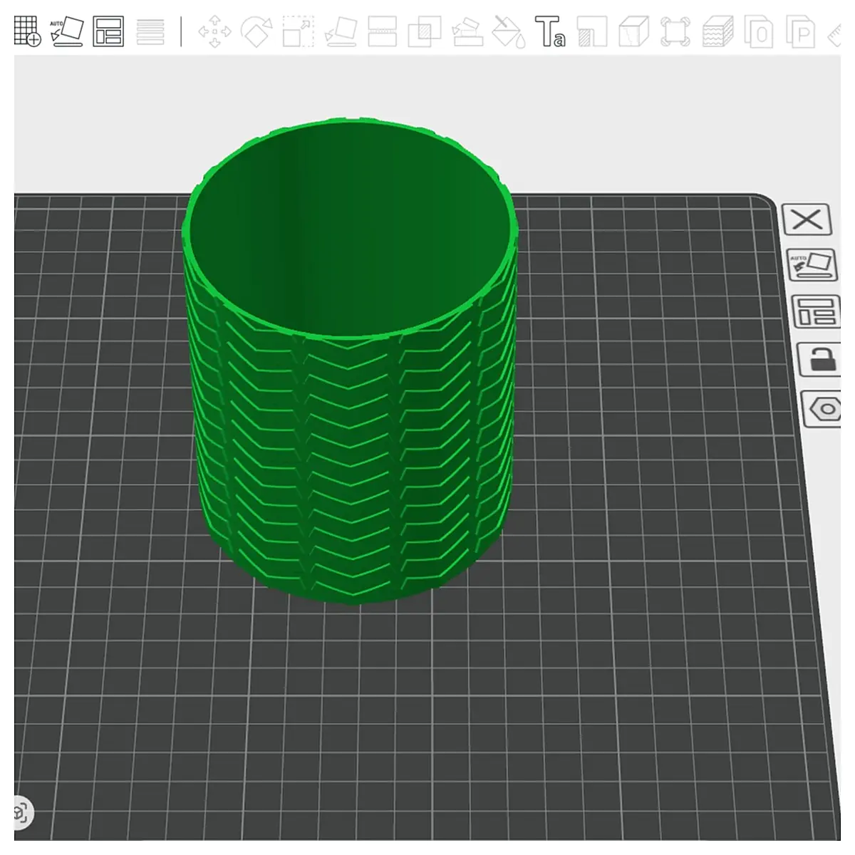 Embossed Planter Pot Pencil Holder Organizer Decorative Storage Container Plant Holder Accent Decor