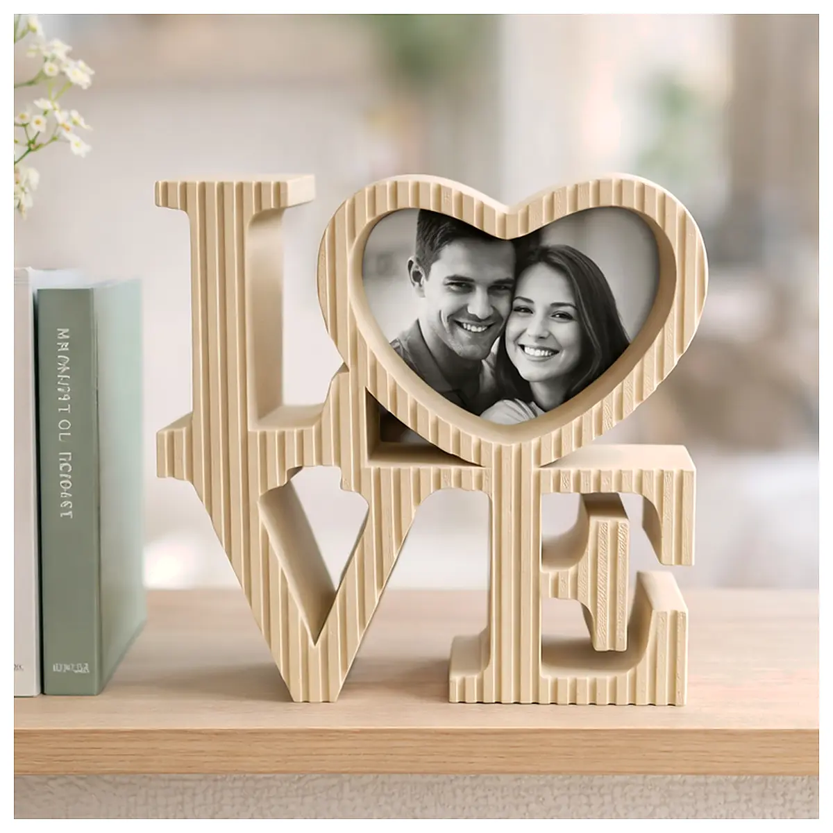 LOVE Letter Photo Frame QCraft Decorate Memories Romantic Gift Creative Frame Universal Parts Repair