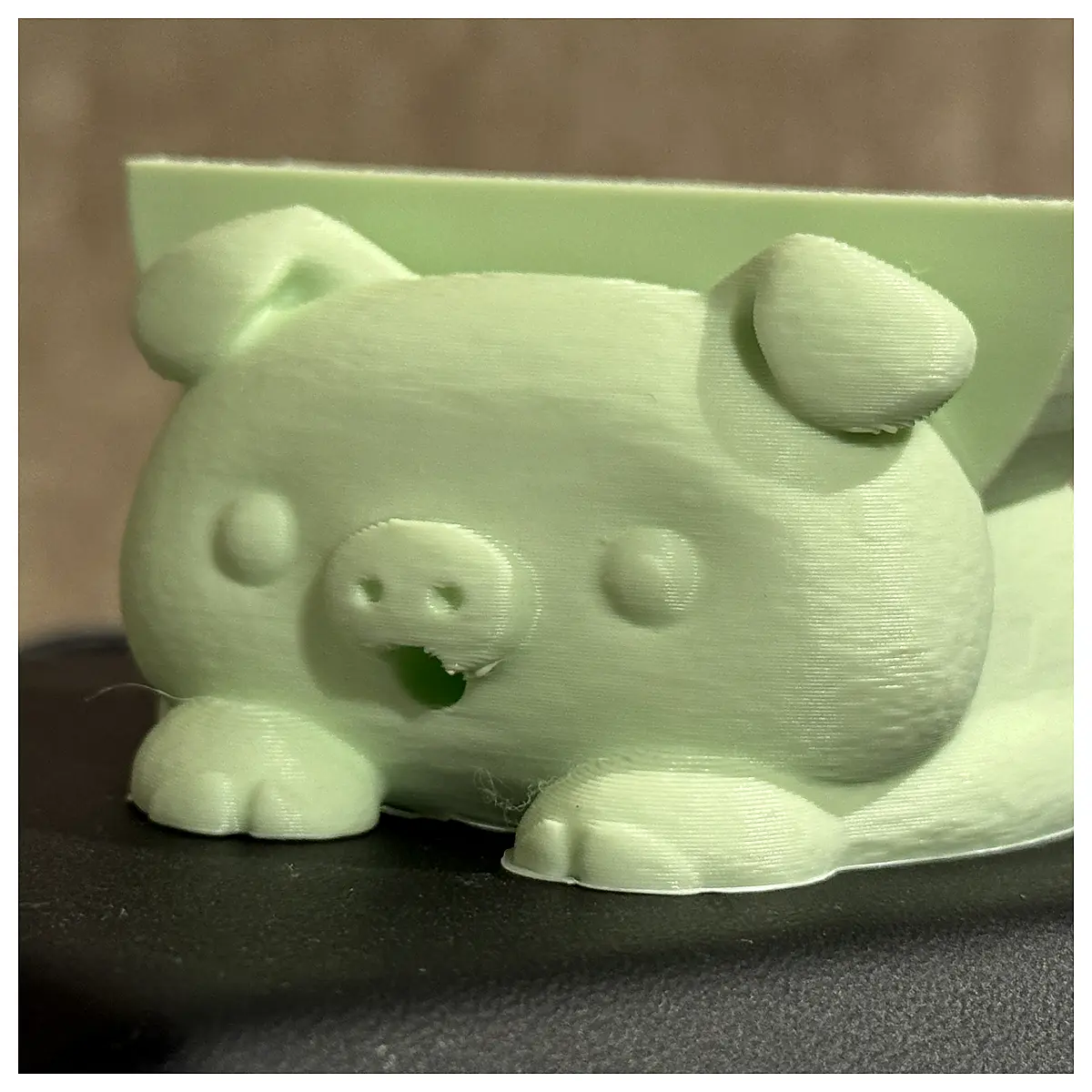 Pip the Pig Holder Scrub Daddy Compatible Dish Soap Dispenser Kitchen Sink Organizer Cleaning Accessories Multi Purpose Drain Toy Accessory
