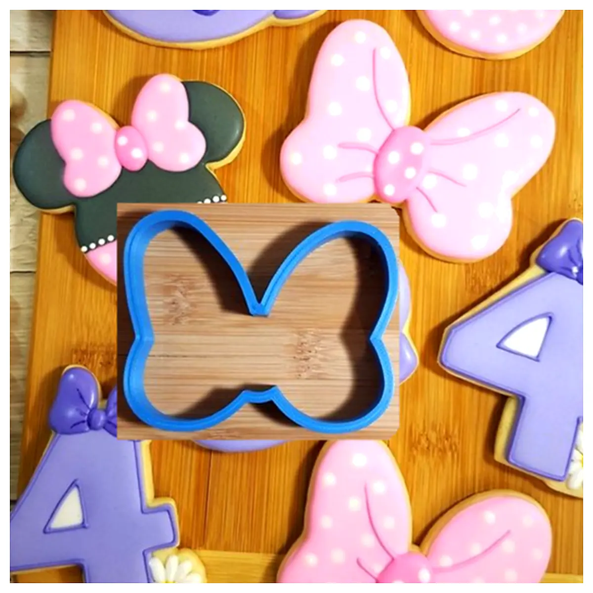 Hair Bow Cookie Cutter Girls Hair Accessories Elegant Festive Gift Decoration Universal Hair Clips