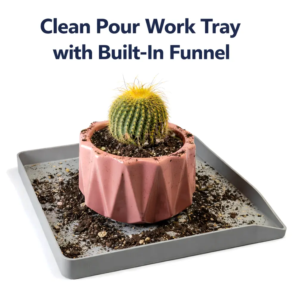 Pour Tray with Funnel Cleaning Kitchen Tools Baking Accessories Universal Tray Parts Replacement