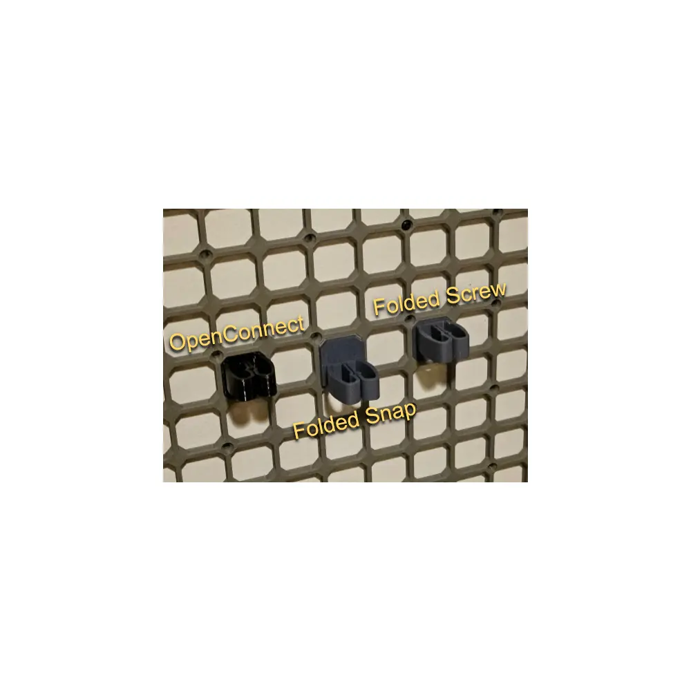 OpenConnect Screwdriver Holder Organizer Foldable Tool Storage Screw Organizer Repair Parts Accessories
