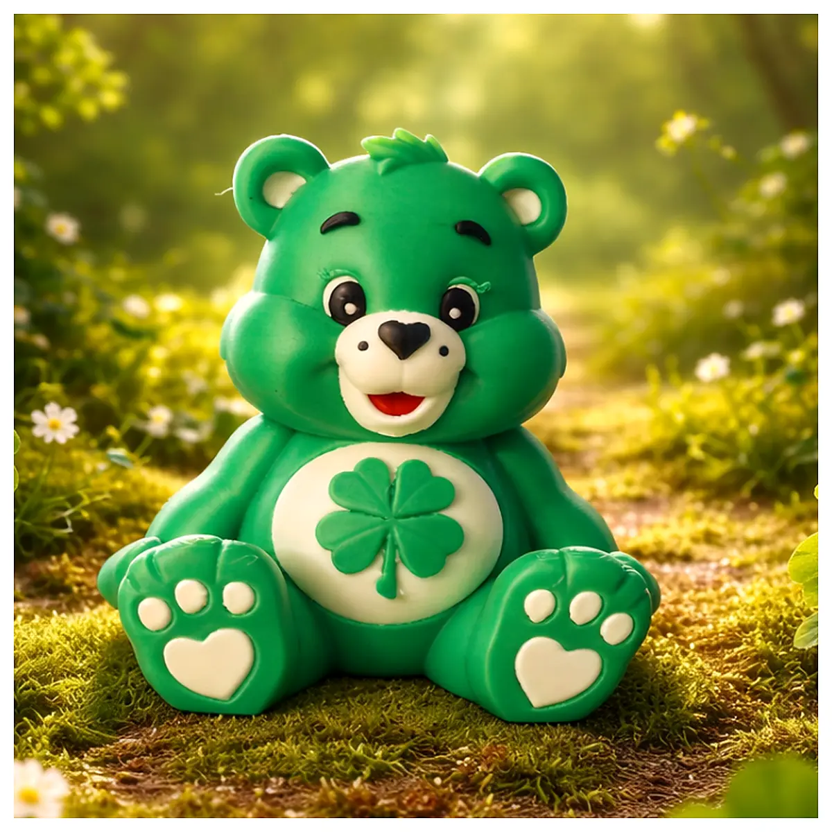 Green Care Bear Plush Toy Care Accessories Repair Maintenance Replacement Parts Kids Toy Bear Toy