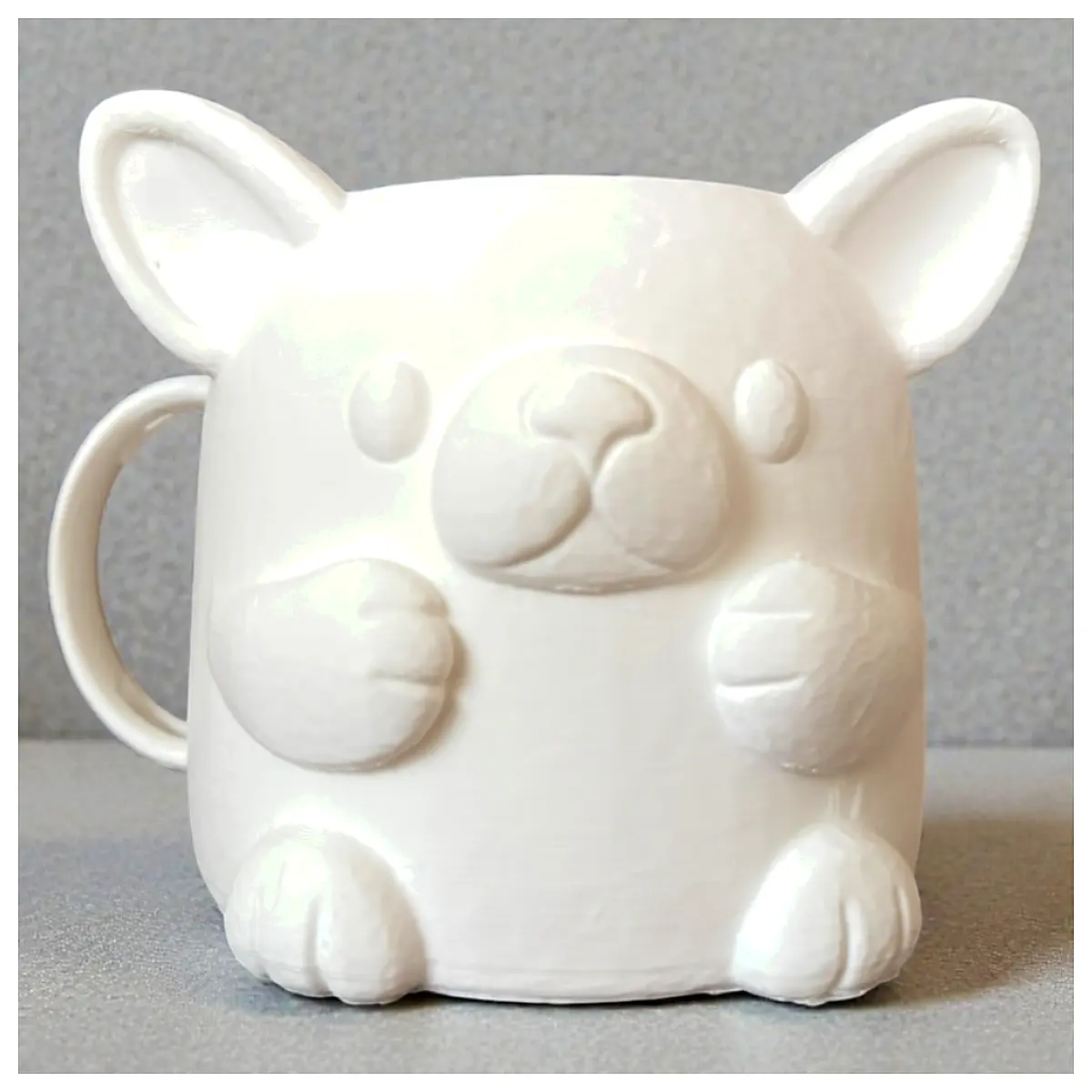 French Bulldog Ice Cream Pint Holder Cute Dessert Bowl Party Supplies Treat Container Gift Idea