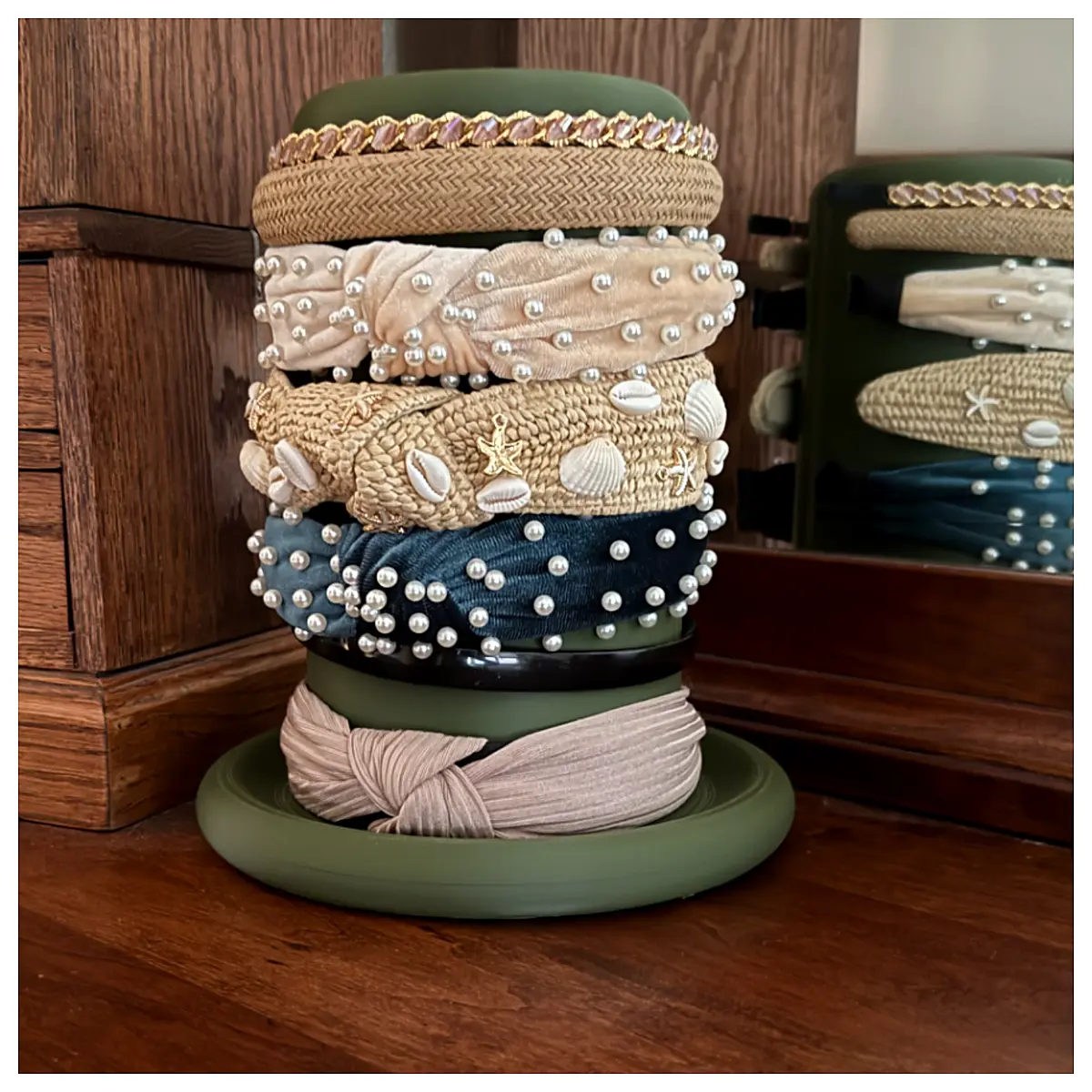 Headband Ring Organizer Tower Catchall Storage Display Stand Accessories Universal Multi Functional