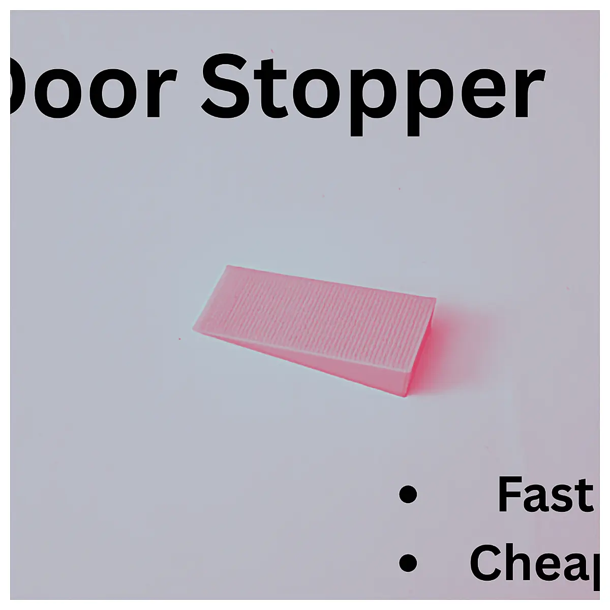 Non Slip Door Stopper Silicone Wedge Anti Collision Door Stop Pad Wall Protection Door Bumpers