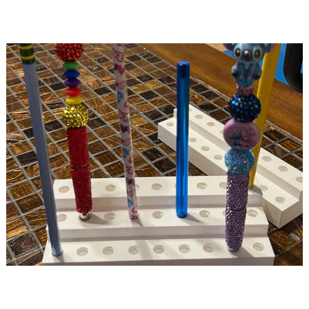 Multi Tier Pen Pencil Holder Display Stand Desk Organizer 3 Tier Universal Pen Cup Parts Repair