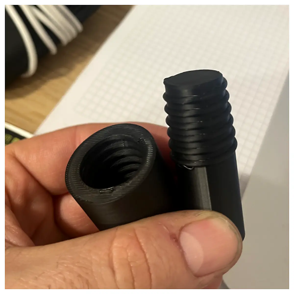 Tapered Thread Broom Parts Thread Fittings Lubricant Fastening Tools Repair Maintenance