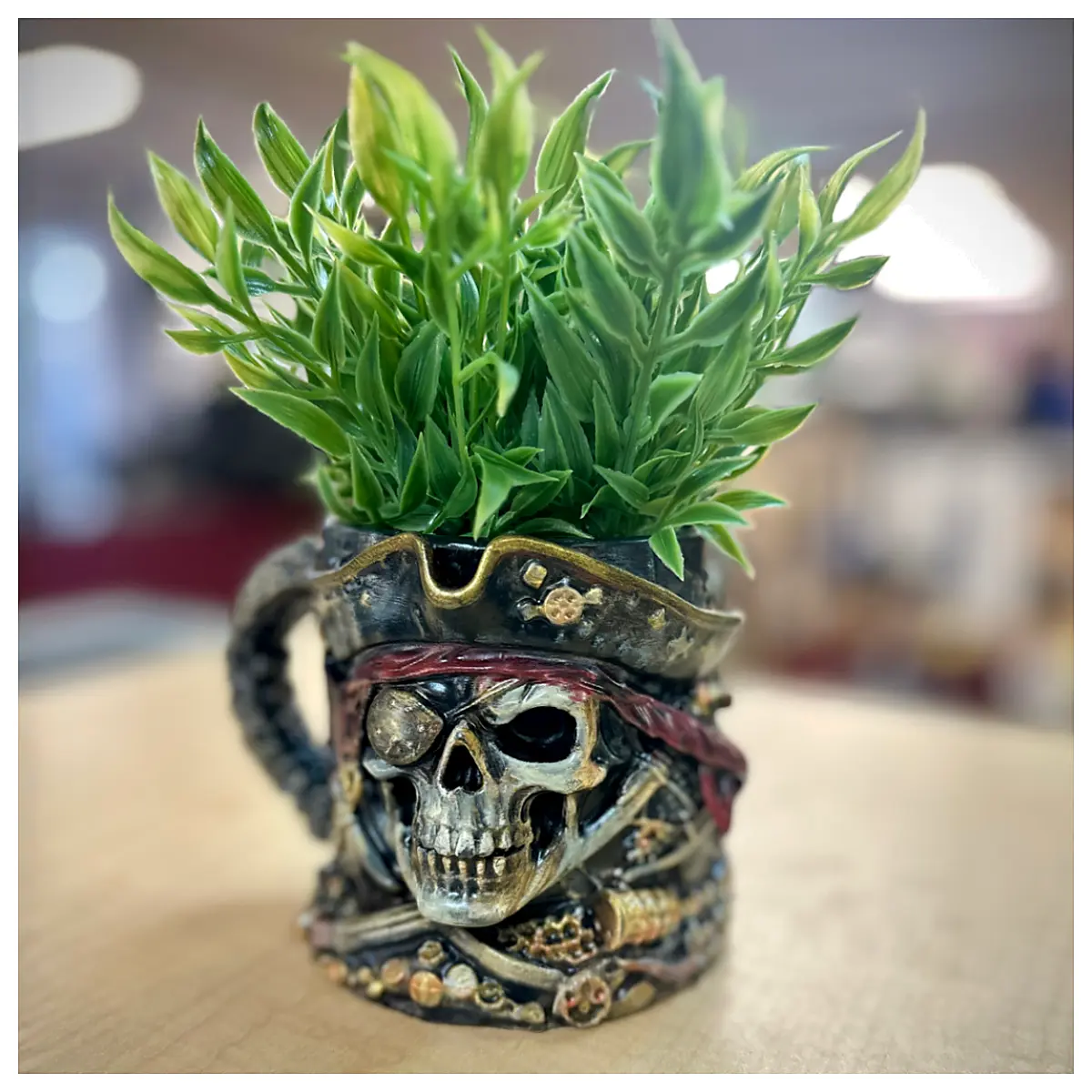 Skull Tankard Mug Beer Tankard Drinking Mug Skull Theme Decor Giftware Collectible Drinking Vessel