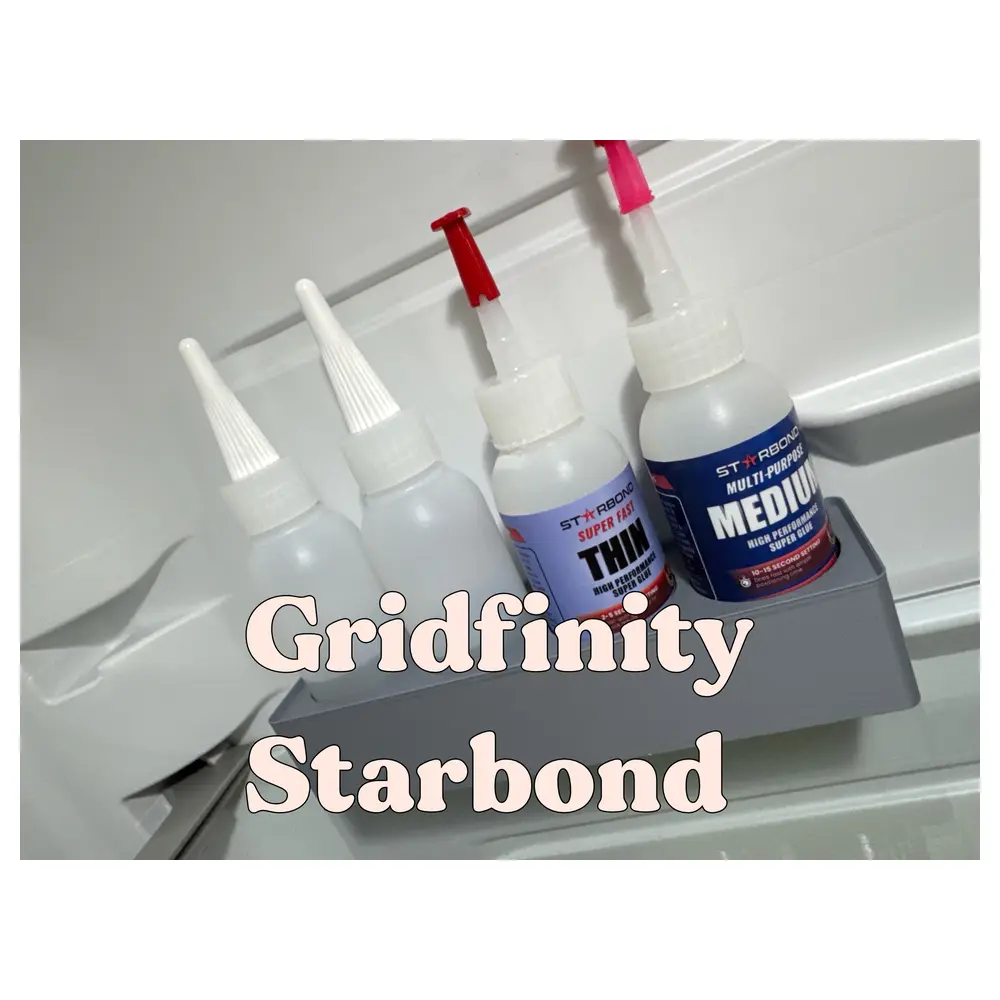 Starbond Glue Holder 2oz Universal Organizer Parts Storage Organizer Desktop Storage Supply Storage Modular