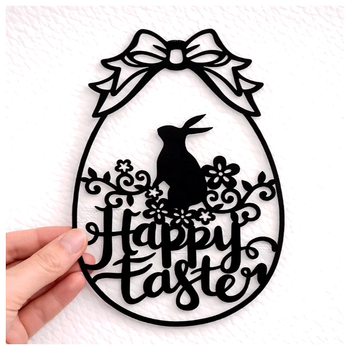 Happy Easter Decorations Party Supplies Bunny Eggs Festive Decor Celebration