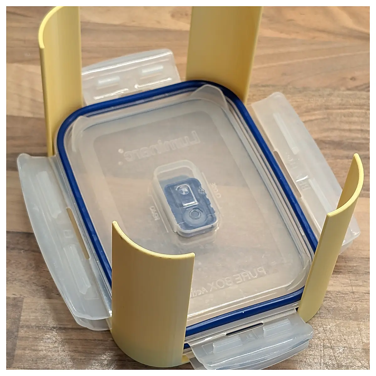 Luminarc Lid Holder Set Replacement Lids Storage Organizer Kitchenware Glassware Seal Covers