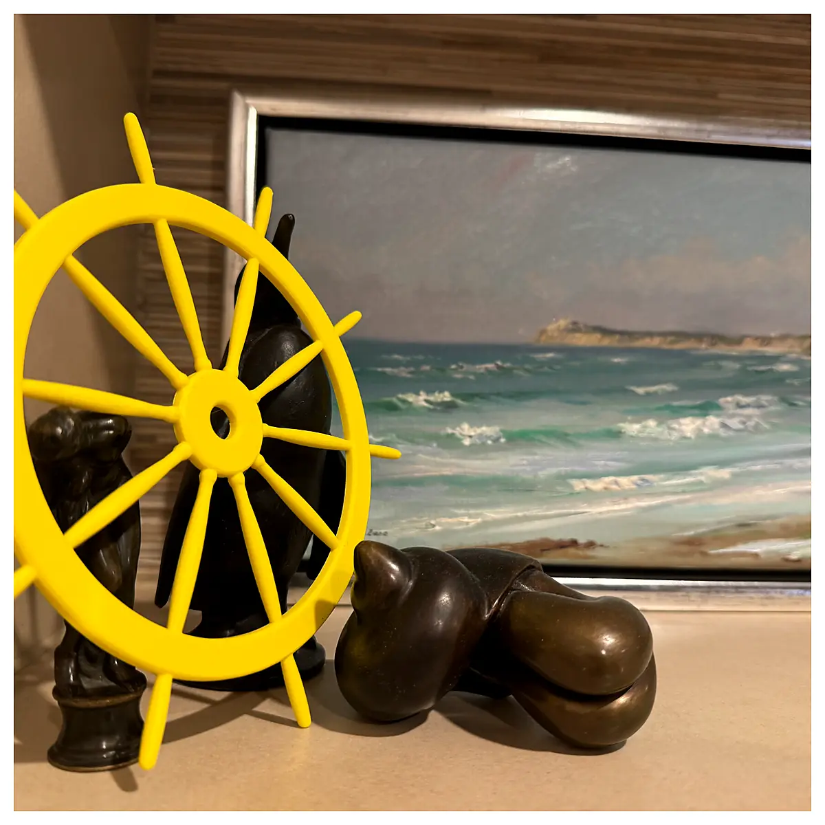 3D Printed Sailing Ship Wheel Steering Wheel Boat Parts Ship Wheel Repair Accessories