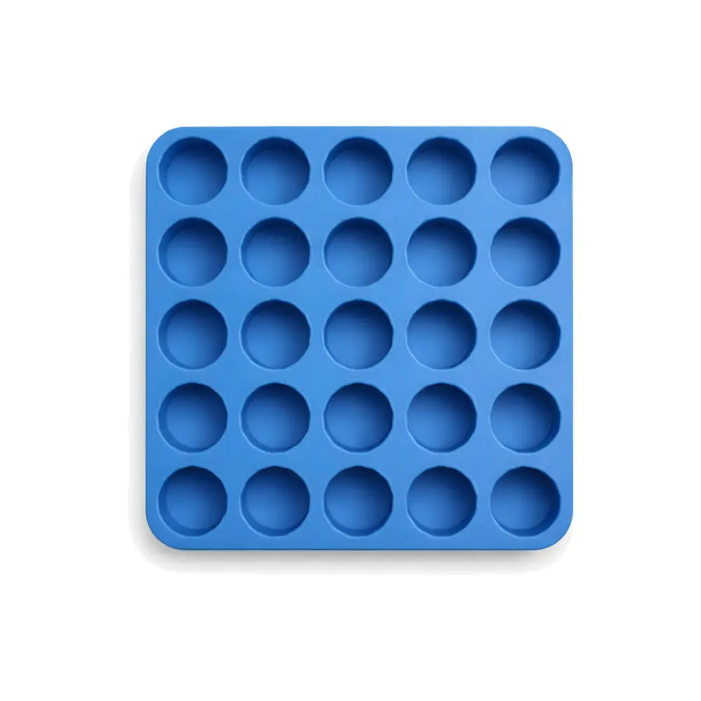 AA Battery Holder 25 Slot 5x5 Grid Battery Storage Organizer for DIY Projects Electronics Repair