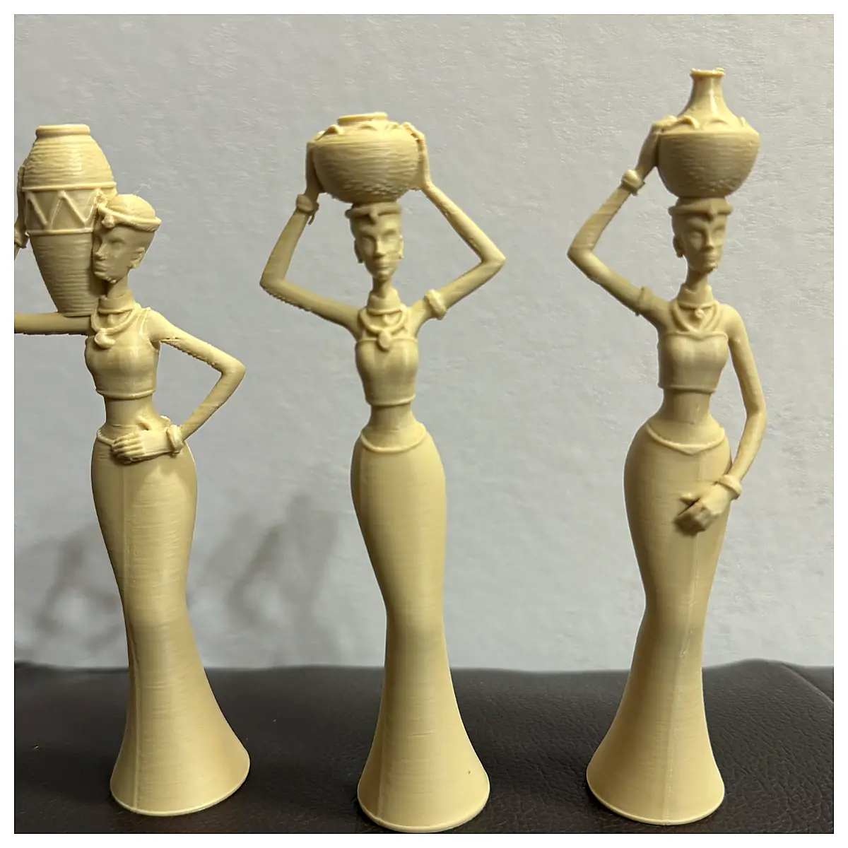 Egyptian Maidens Trio Figurines Decorative Sculptures Collectible Art Home Decor Festival Gifts