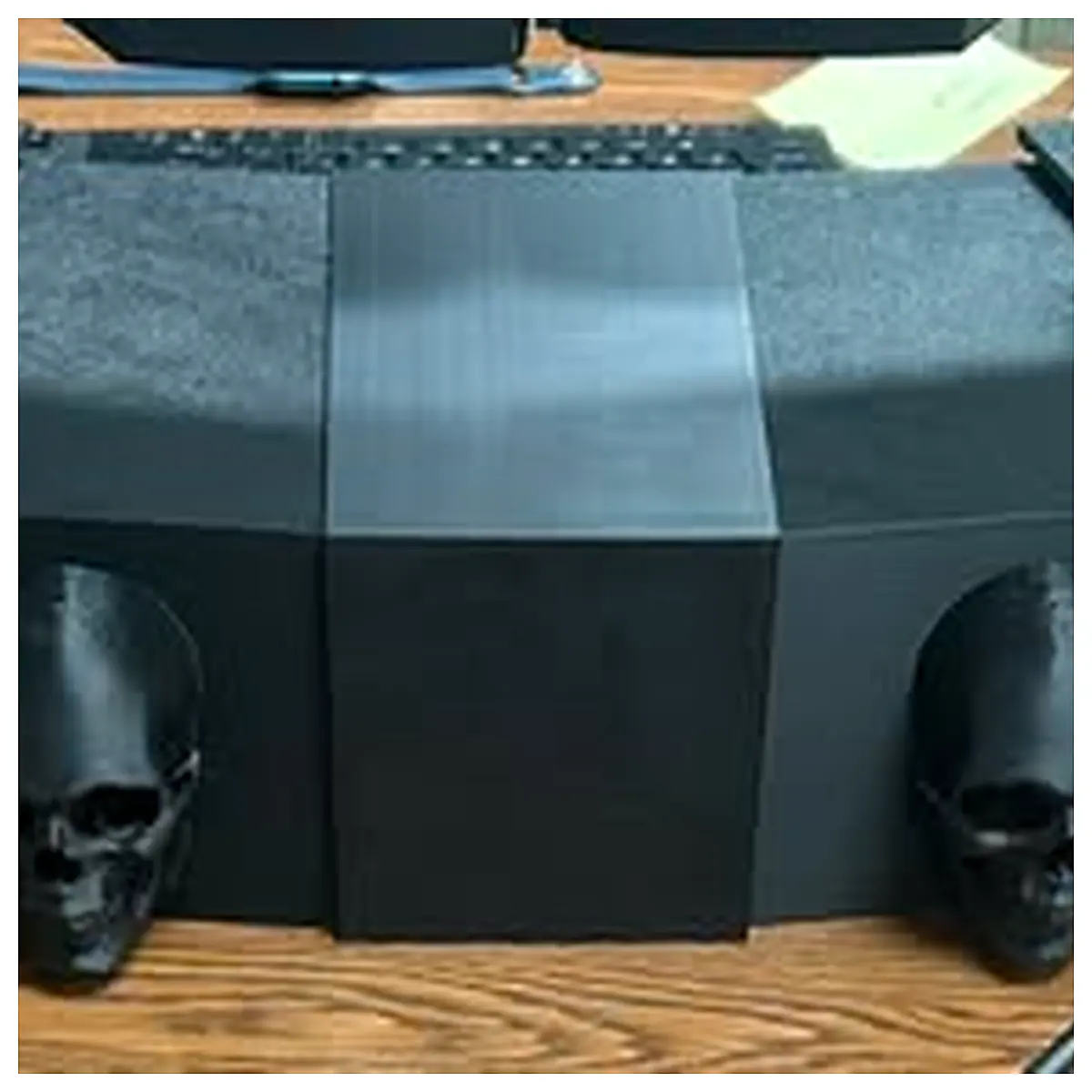 Gothic Monitor Stand Black Desktop Accessory TV Stand Universal Parts Repair