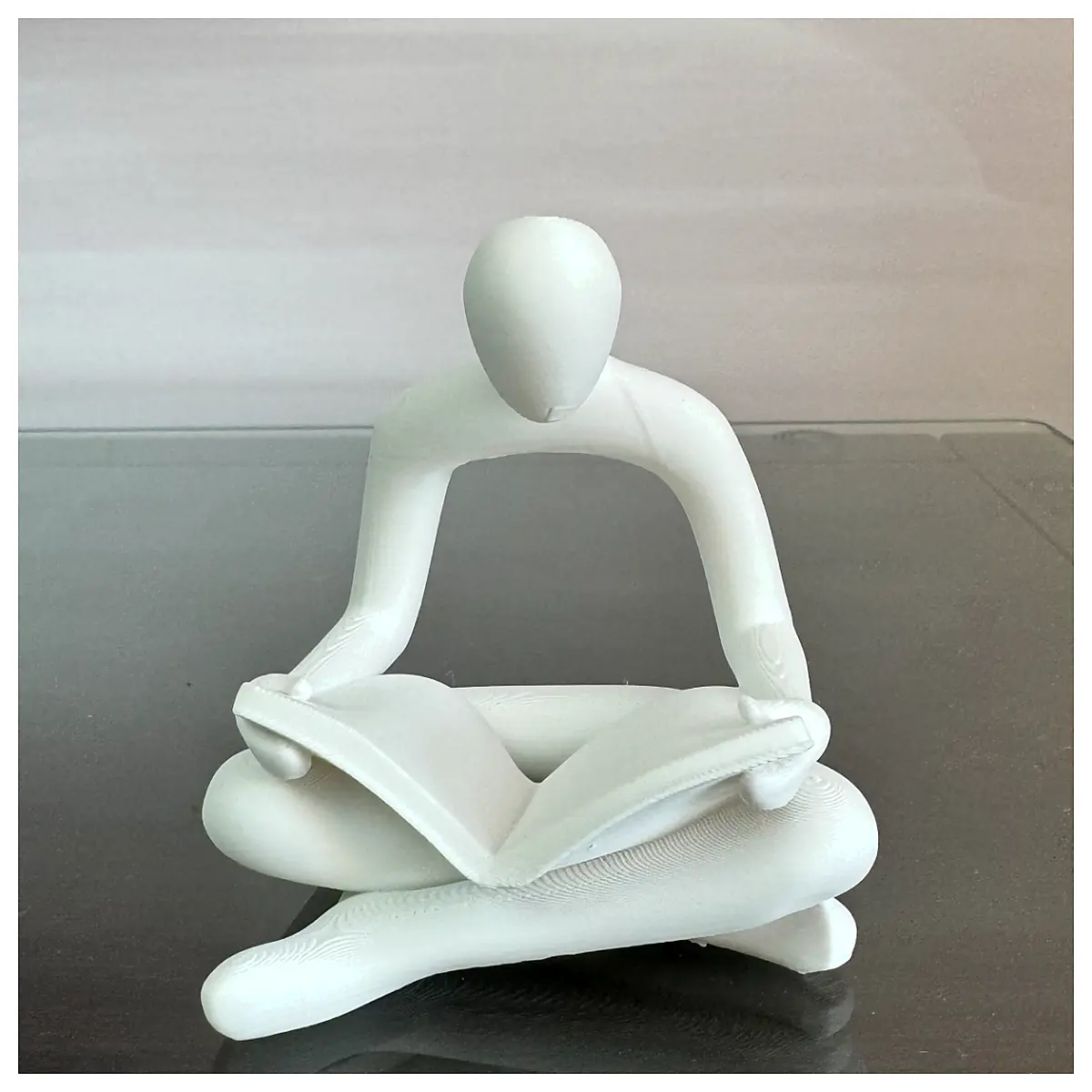Transparent Reader Figurine Model Collectible Parts Repair Replacement Accessories Figure Toy Parts