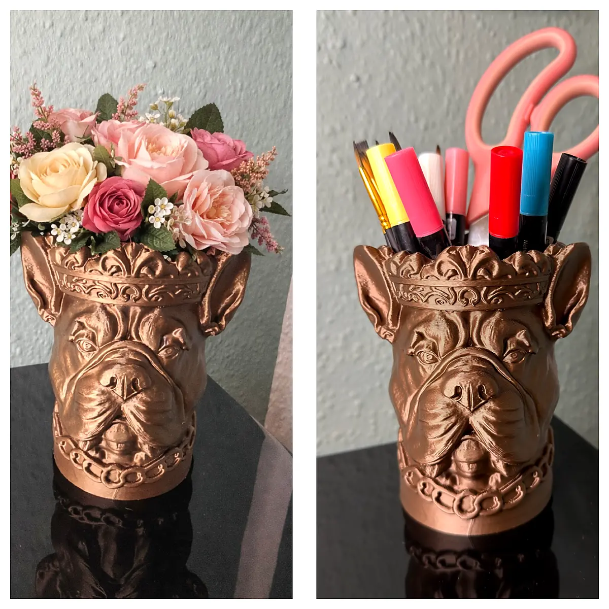 Multi Purpose Container Vase Pen Holder Desk Organizer Creative Home Decor Storage Solutions Universal Holder