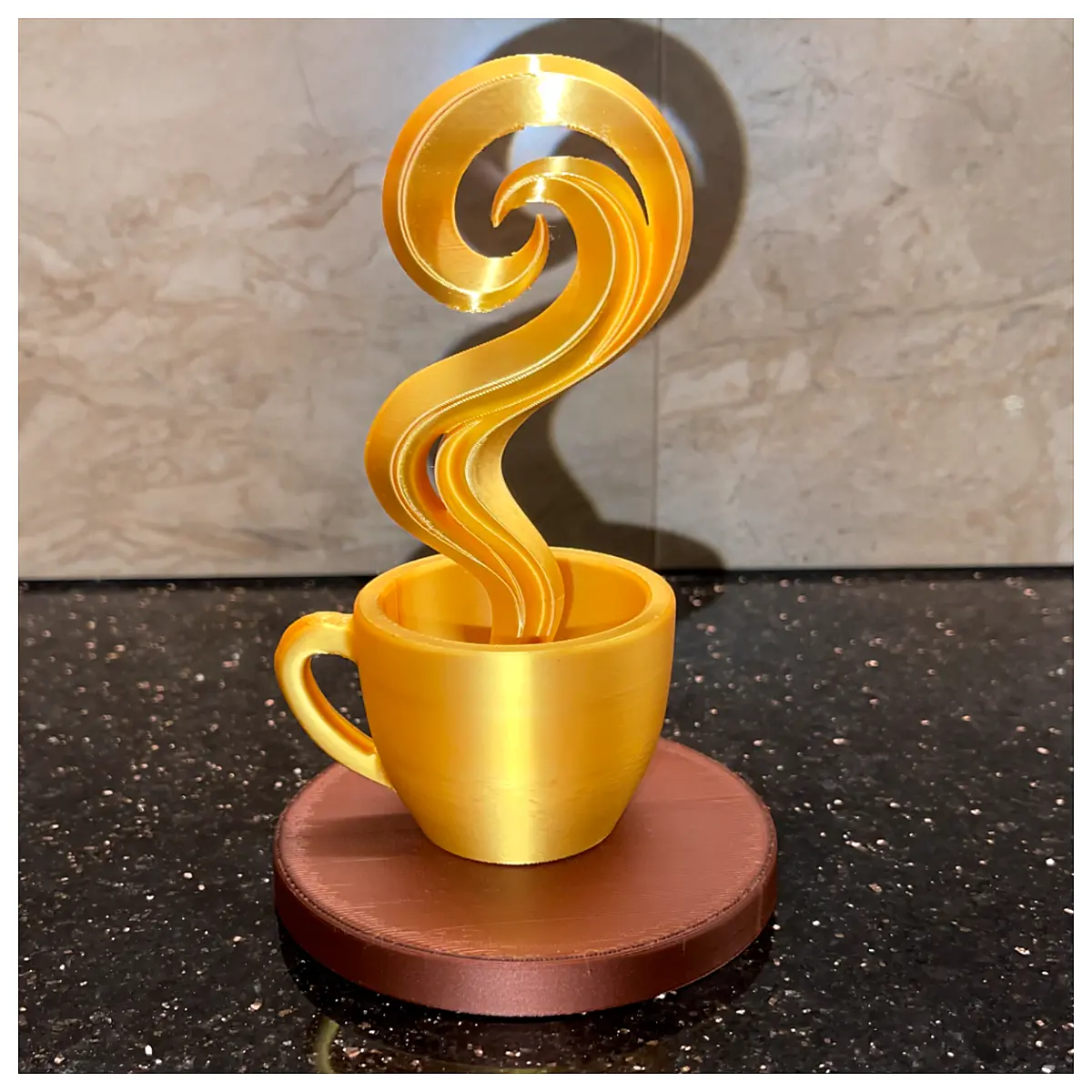 Coffee Lover Decor Steaming Cup Coffee Accessories Coffee Parts Coffee Equipment Coffee Supplies