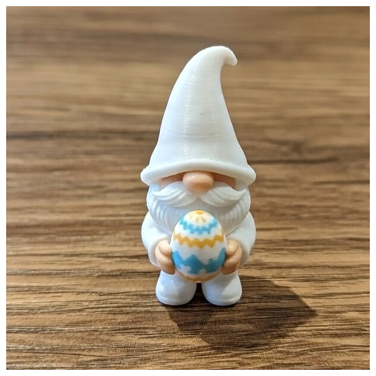 Cute Gnome Easter Egg Figure Ceramic Decor Spring Decoration Garden Ornament Gift Idea Easter Crafts