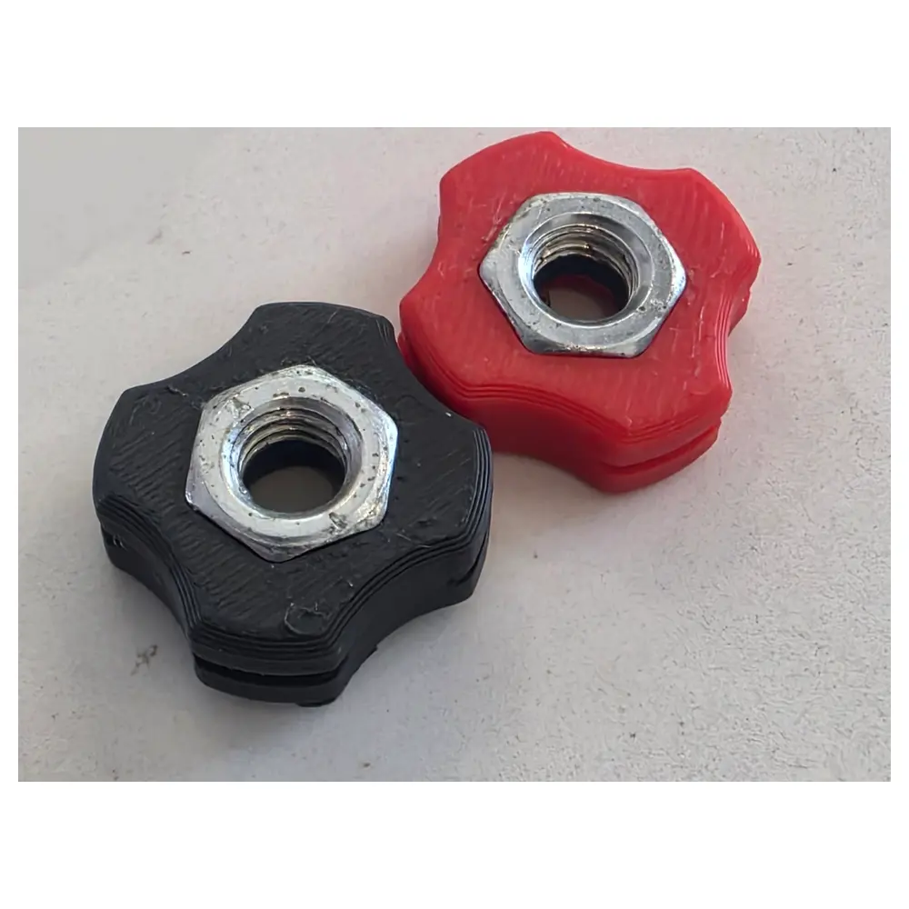 Metric Bolt Nut Set M6 10mm Thumb Tightening Tool Universal Parts Repair Accessories