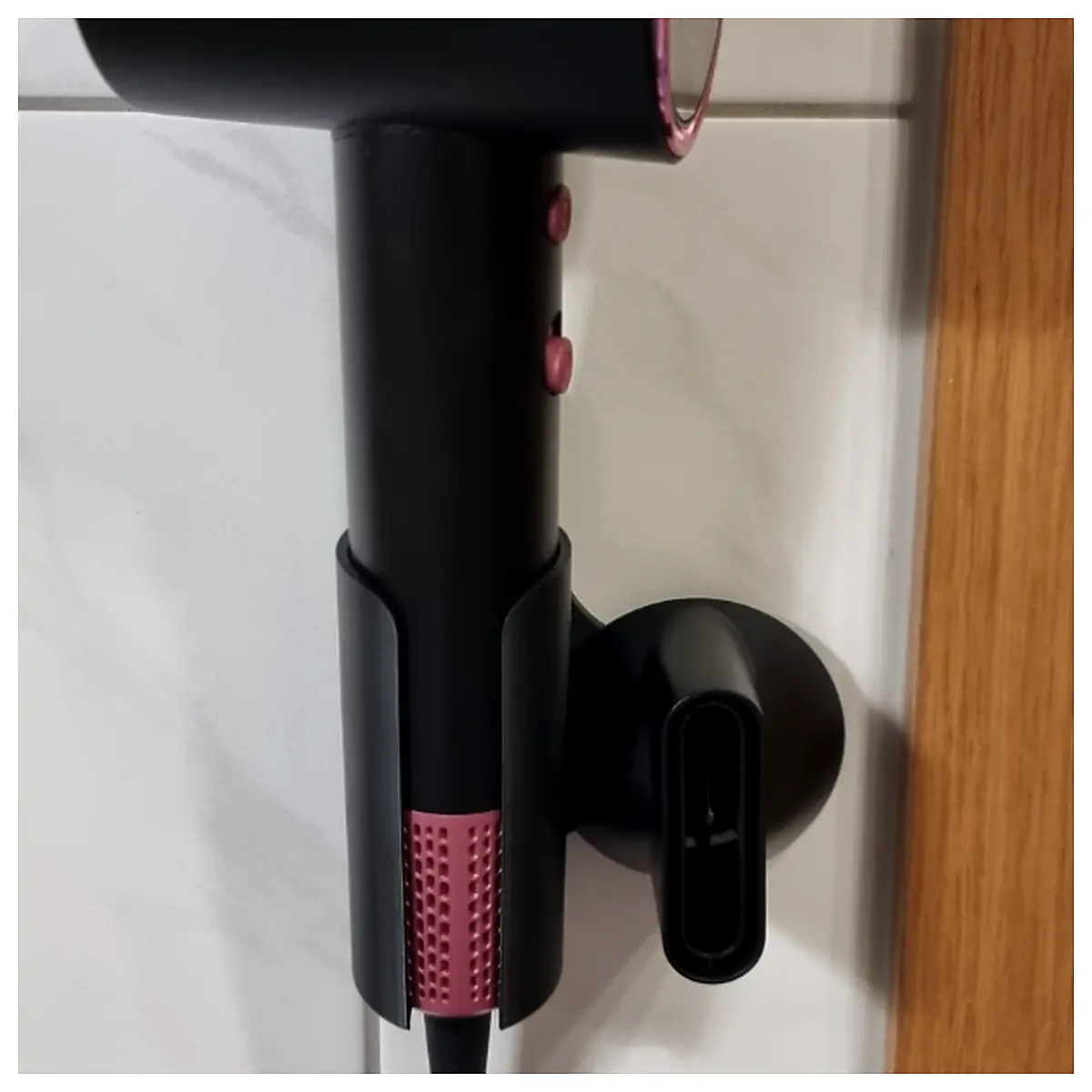 Adhesive Hair Dryer Holder Suction Cup Mount Phone Stand Bathroom Accessories Curl Holder Fixer