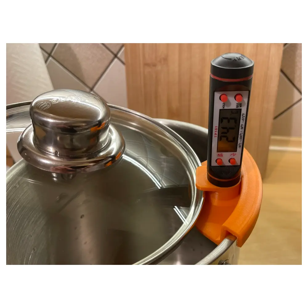 Slow Cooker Thermometer Holder Kitchen Accessories Meat Cooking Tool Food Measurement Fast Read
