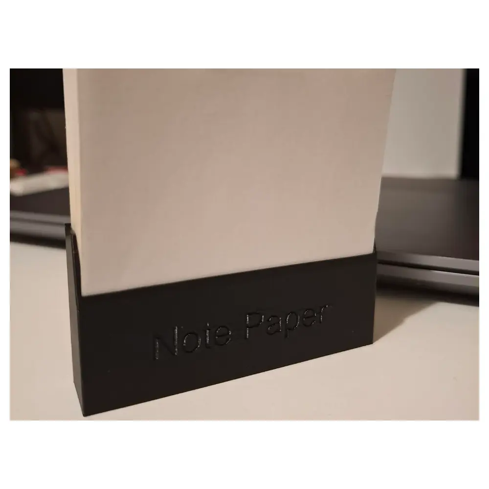 Notepaper Box Organizer Portable Storage Box Stationery Supplies Desk Storage Case