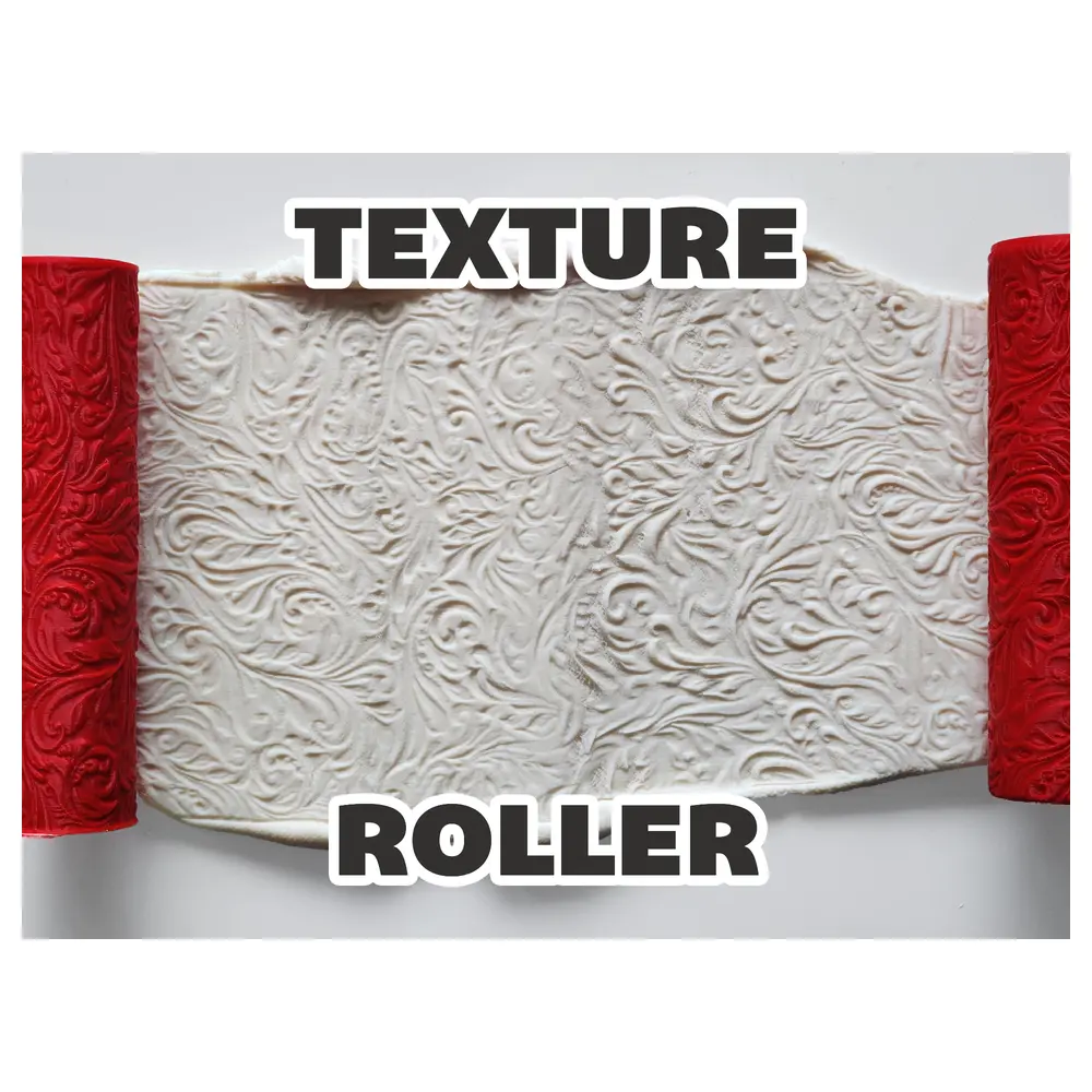 Roller V237 Baroque Floral Rollers Skin Care Roller Tool Skin Beauty